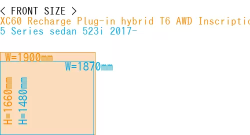 #XC60 Recharge Plug-in hybrid T6 AWD Inscription 2022- + 5 Series sedan 523i 2017-